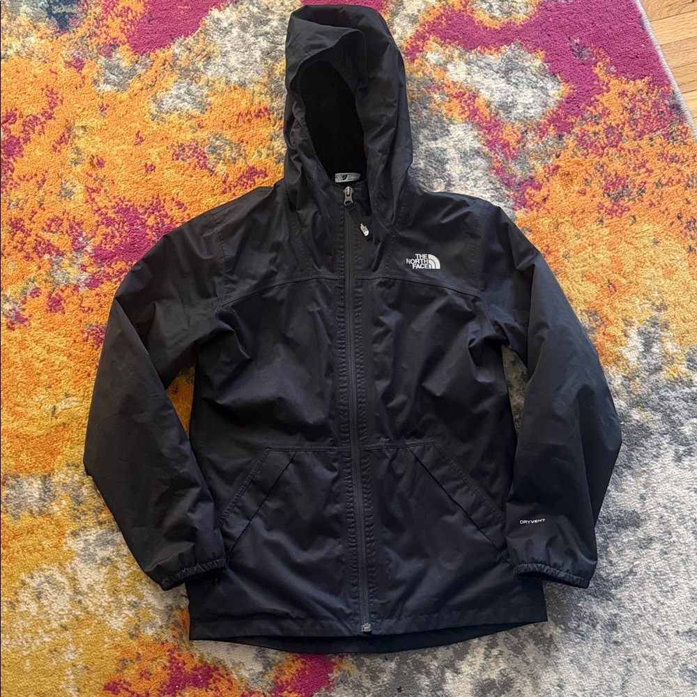 The North Face Black Hooded Shell Jacket